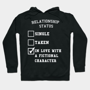 In love with a fictional character Hoodie